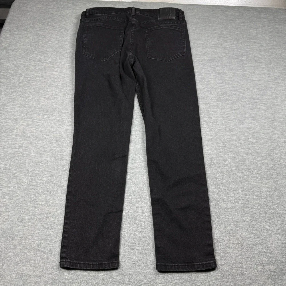 Tailor Vintage Pants Men 36x30 Black Bristol Skinny Fit Comfort Stretch Trousers